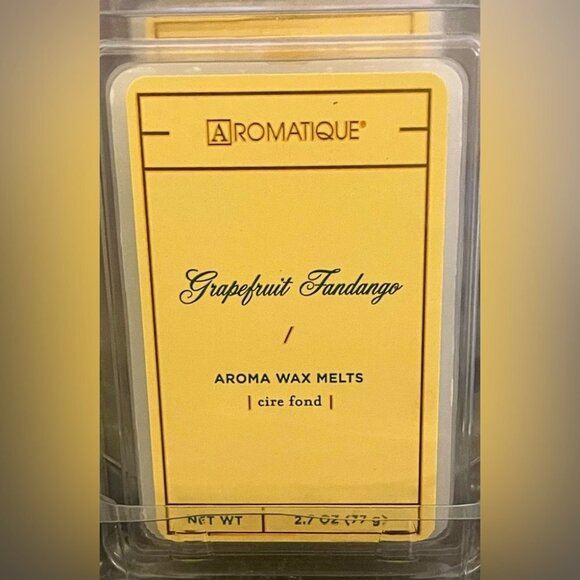 PACK of THREE AROMATQUE Wax Melts Grapefruit Fandango - Picture 2 of 4